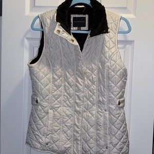 Off white puffer vest
